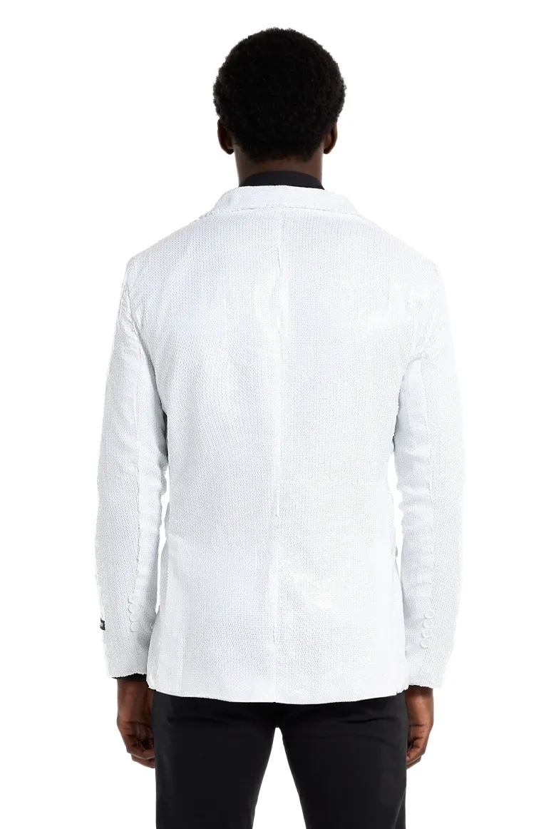 Suitmeister™ Blazer - Paillet Hvid