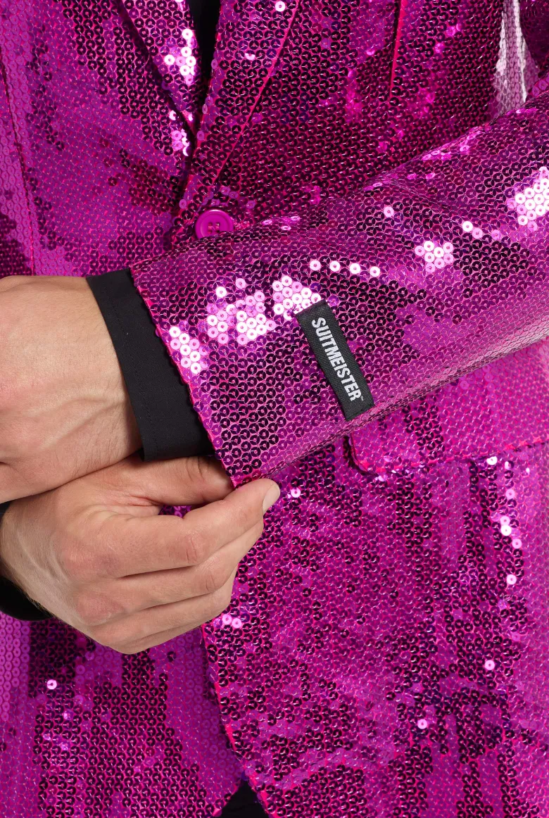 Suitmeister™ Blazer - Paillet Pink