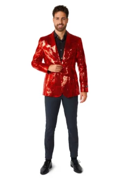 Suitmeister™ Blazer - Paillet Rød