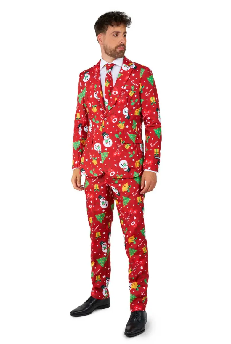 Suitmeister™ Christmas Red Icons - Light Up