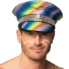Sunset Regnbue Kaptajn Kasket