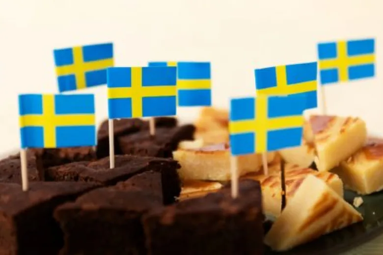 Svenske Kageflag, 50 stk.