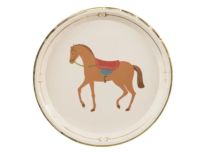 Tallerkener Hest, 23 cm (6 Stk.)