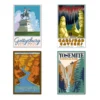 Travel America - National Park Plakat Cutouts