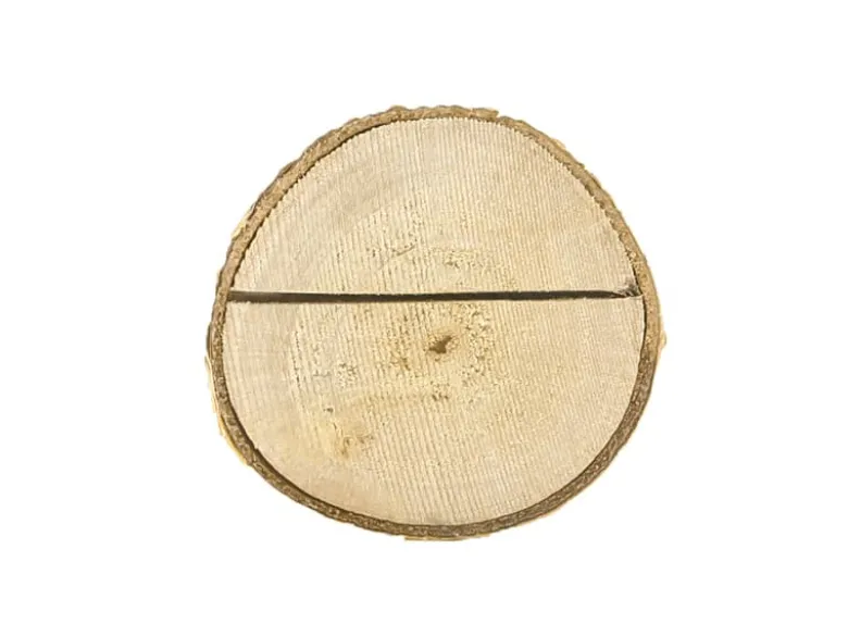 Træ Bordkortholdere 3cm, 10 stk. Mini Træskiver