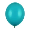 Turkise Balloner "Lagoon Blue" 30 cm, 50 stk.