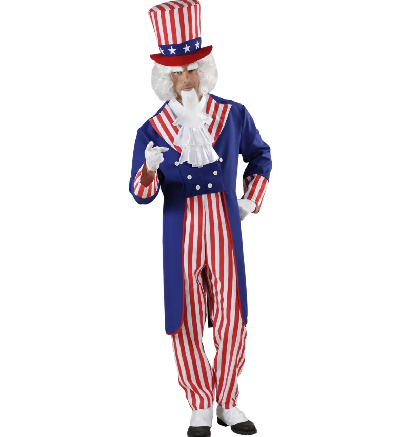 Uncle Sam kostume, voksen