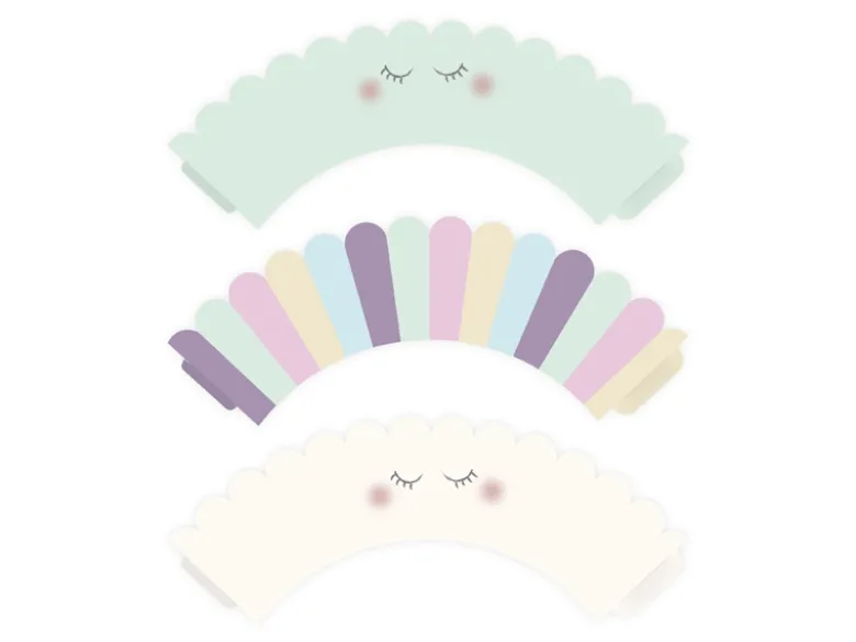 Unicorn Party - Muffin Covers