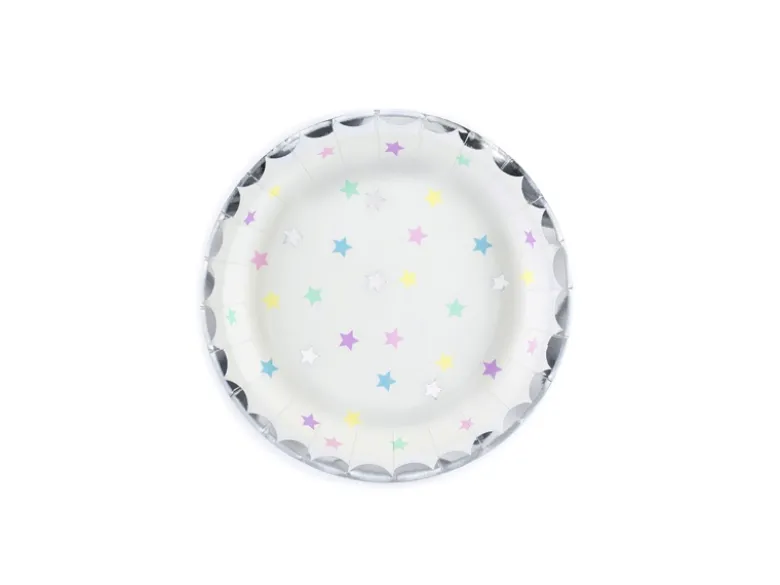 Unicorn Party - Paptallerkner, 18 cm