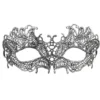 Venetiansk Blondemaske, Metallic Sølv