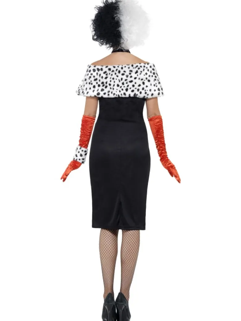 Voksen kostume: Cruella de Ville kostume