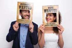 Wanted skilt
